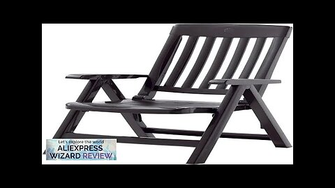 KETTLER Outdoor Chair Sieger Resin Folding Chair Anthracite Gray Patio Furniture Review