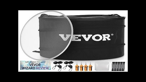 VEVOR Dry Trimmer Dry Trimming Kit w/Scissors Ratchet Hangers Bags Zip Ties Review