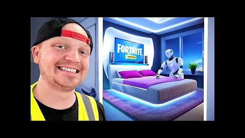 I Built My Futuristic Bedroom