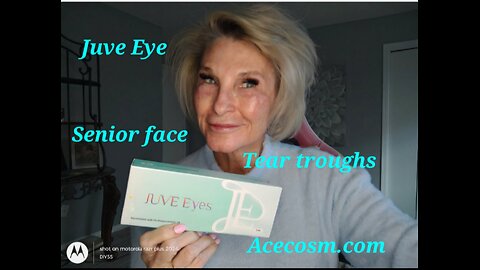 Juve eye Tear troughs under eyes Acecosm.com DIY55 aging eye