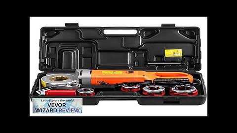 VEVOR Electric Pipe Threader 2300W Pipe Threading Machine with 4 Dies 1/2" Review