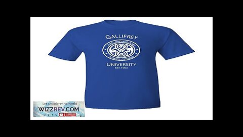 Doctor Who: T-Shirt: Gallifrey University Arcadia Campus Review