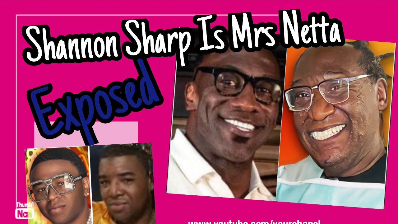 Shannon Sharpe is Mrs Netta Hollywood is Charles Undercover Brother Couple in Fat Suits and Mask