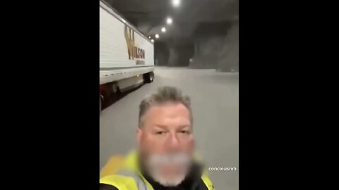 TRUCK DRIVER DELIVER GOODS🚇🚚🚛📸THROUGH GIANT UNDERGROUND TUNNEL🛣️🌄🚚💫