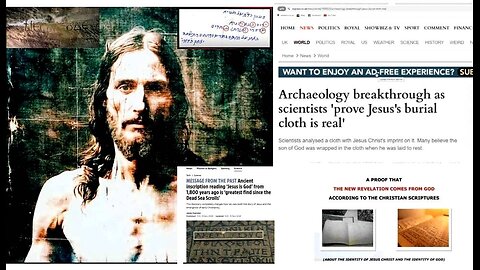 'Jesus is God' and the Shroud in the MSM and a glimpse to the Big Picture of the New Revelation