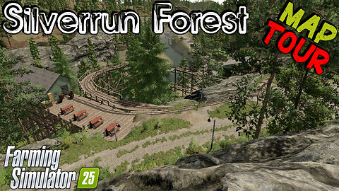 Map Tour | Silverrun Forest | Farming Simulator 25