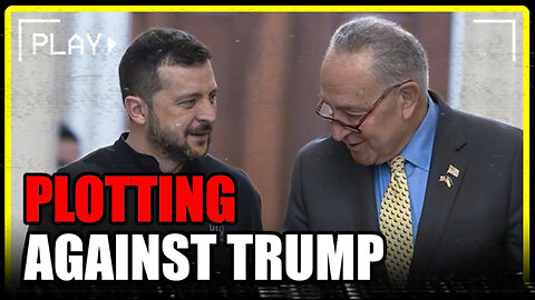 Schumer CAUGHT having SECRET MEETING with Zelenskyy