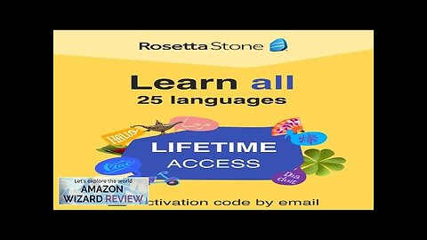 Rosetta Stone Learn UNLIMITED Languages Lifetime Access Learn 24 Languages Review