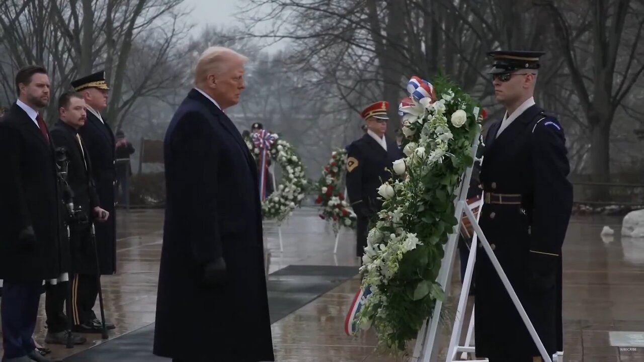 PDJT & JD Vance honor America's fallen soldiers at Arlington Nat'l Cemetery 🦅