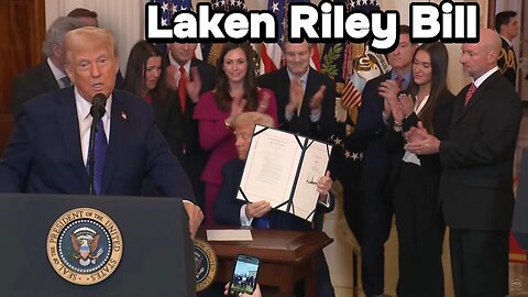 Donald Trump's Press Conferance and the Signing of Laken Riley Act.