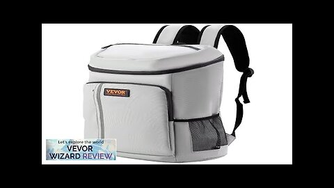 VEVOR Cooler Backpack 28 Cans Backpack Cooler Leakproof Waterproof Insulated Backpack Review