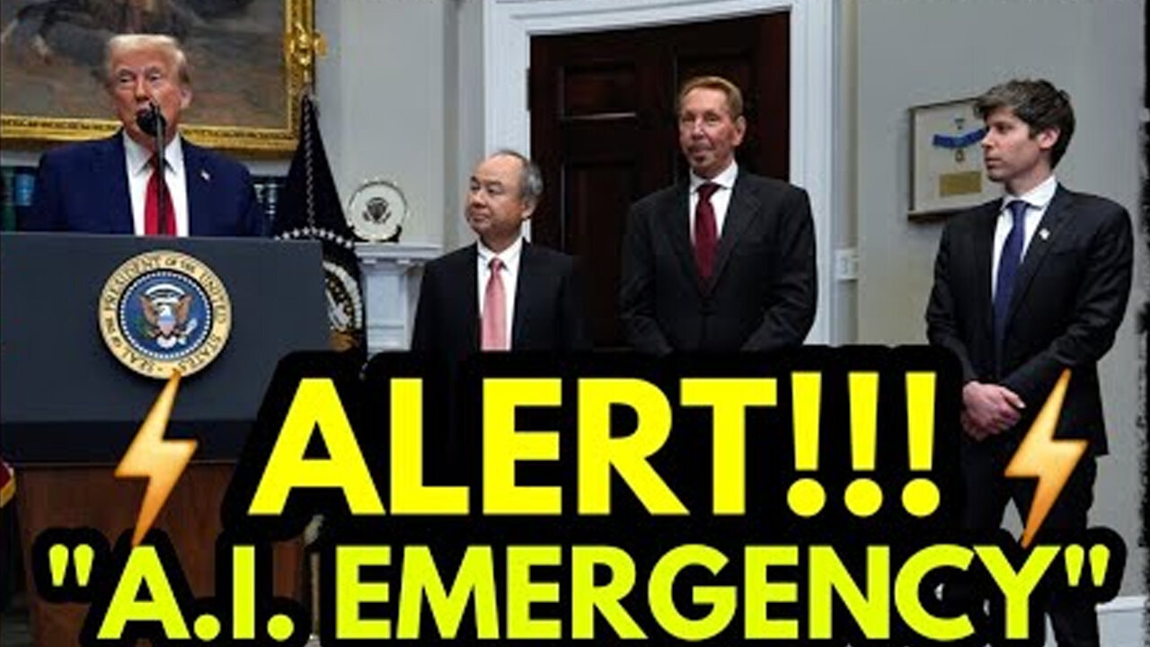 Alert! Trump AGI Emergency Declaration! WW3 Doomsdayweapon 'Stargate', Snowpocalypse! Fires!