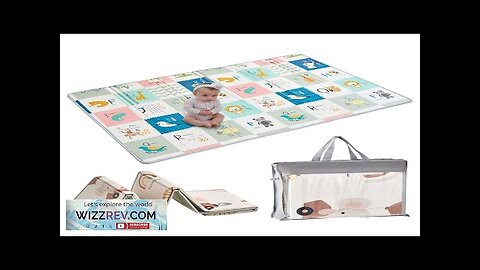 VEVOR 51"x79" Baby Play Mat Kids Crawling Soft Activity Floor Playmat 2 Review