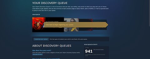 Let's Discover some games on Steam