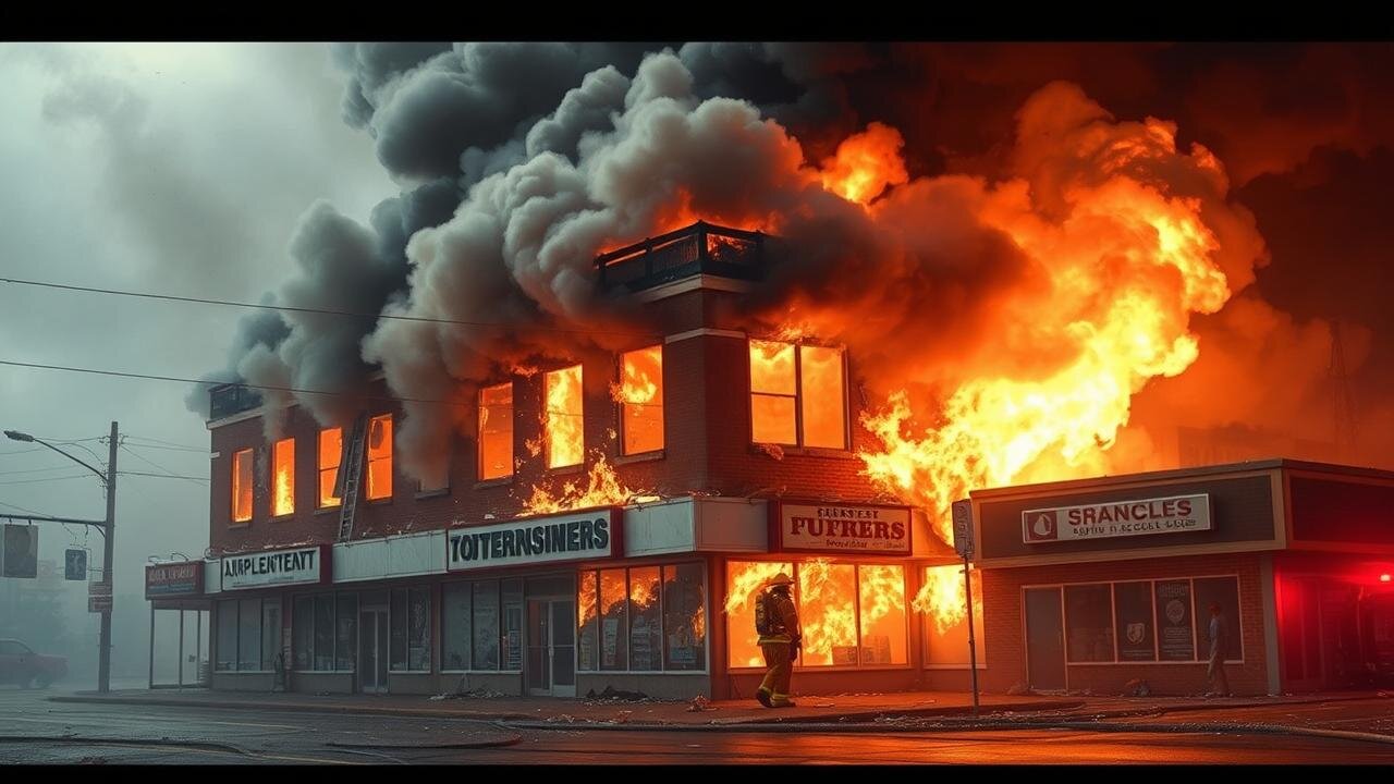 Large brush fire erupts in the Hamptons