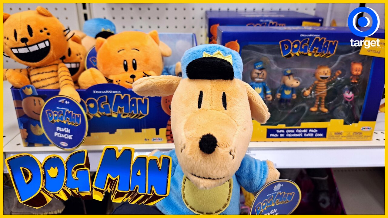 Dog Man Movie Toys Are Unleashed at Target DreamWorks