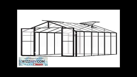 VEVOR Polycarbonate Greenhouse 8 x 12 Ft Outdoor Walk-in Greenhouse for Garden Review