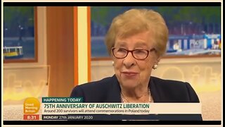 Eva Schloss holocaust survivor says the Russian liberated photos at Auschwitz were fake