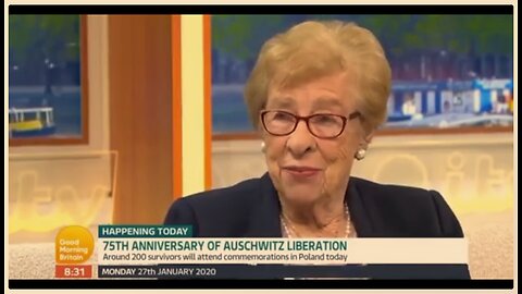 Eva Schloss holocaust survivor says the Russian liberated photos at Auschwitz were fake