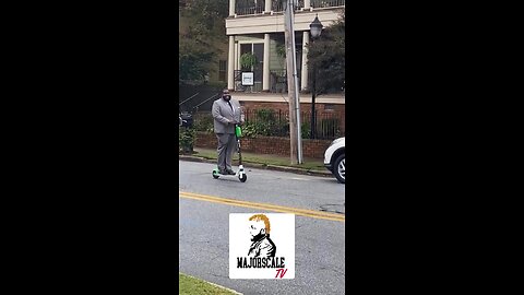 Preaching on a scooter 🛴 🫢