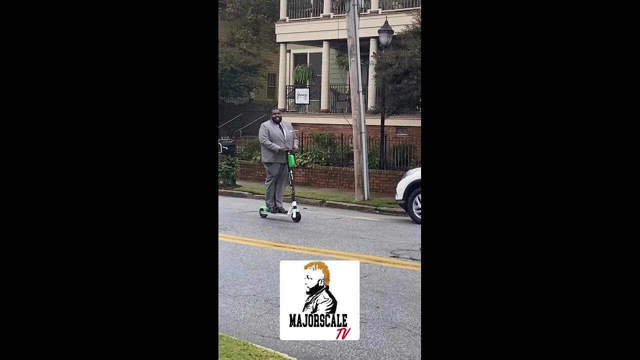 Preaching on a scooter 🛴 🫢