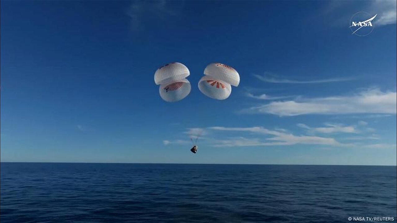LIVE: Press conference after NASA astronauts return to Earth