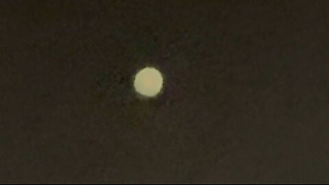 Strange Orb Outside My House