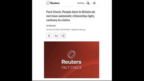 Contrary to claims, individuals born in Britain do not automatically receive citizenship rights