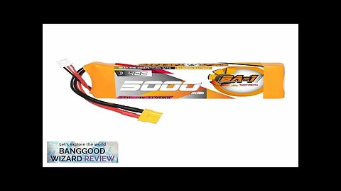 Gaoneng GNB 7.4V 5000mAh 40C 2S LiPo Battery T Plug / XT60 Review