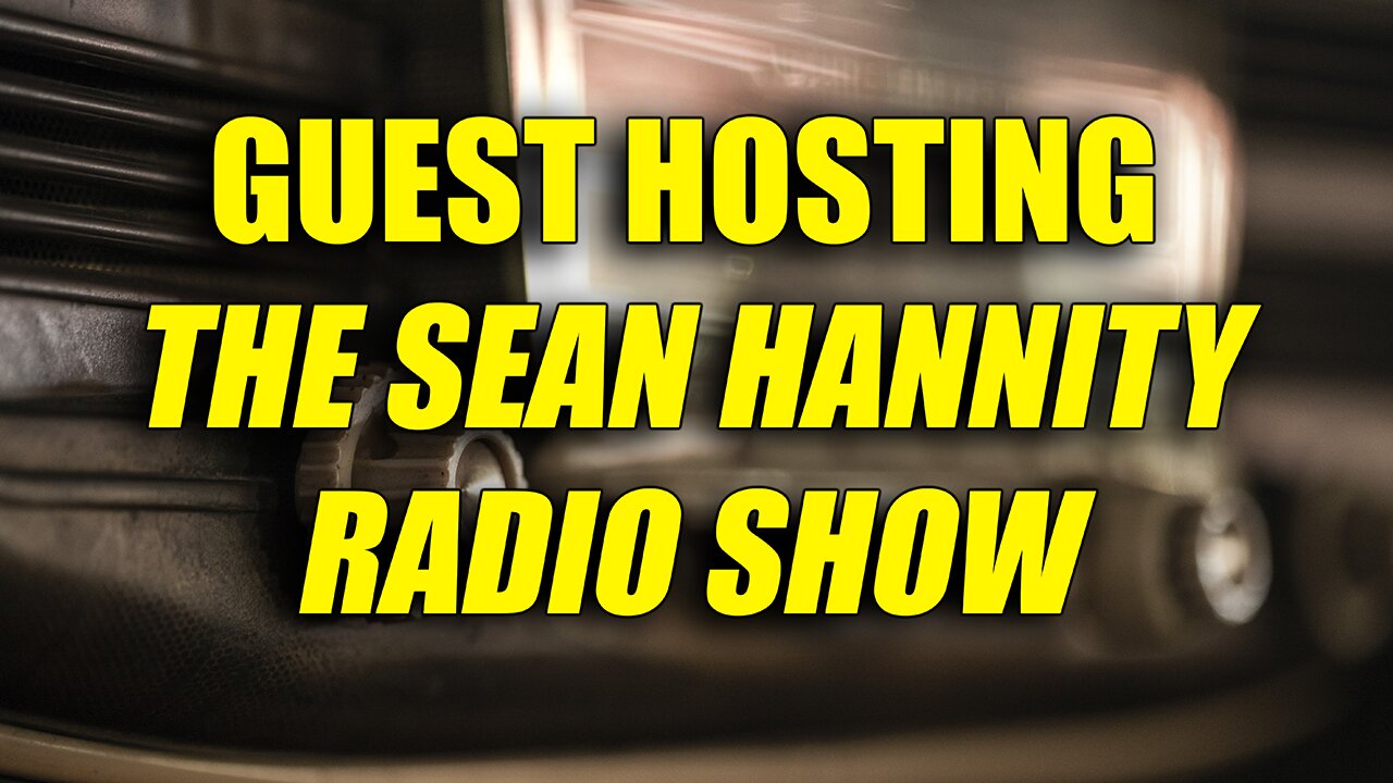 Guest Hosting The Sean Hannity Radio Show | The Drill Down | Ep. 199