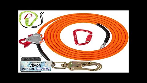 VEVOR Flip Line 1/2 Inch Wire Core Flipline 16 ft Wire Core Review