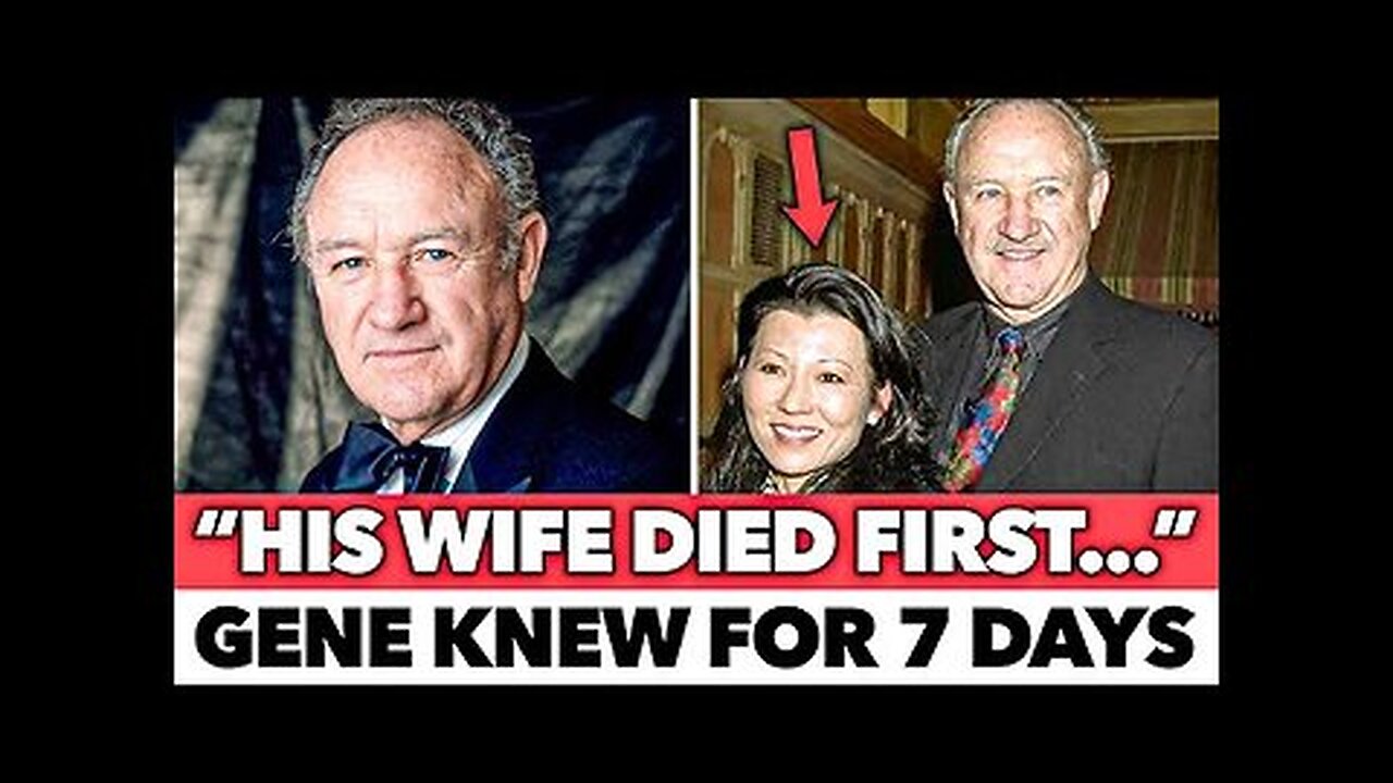 1 MINUTE AGO- Gene Hackman KNEW His Wife Was Dead For 7 Days... (He Left Her on The Floor)