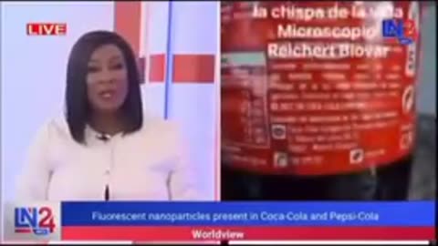 Fluorescent Nanoparticles have been found in Coca-Cola & Pepsi.