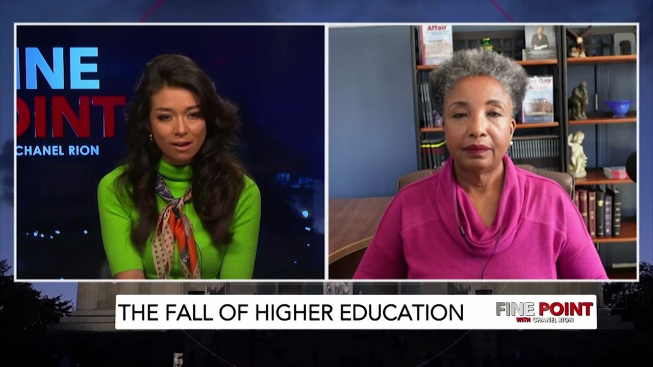 Fine Point - The Fall Of Higher Education - W/ Dr. Carol Swain, 1/9/25