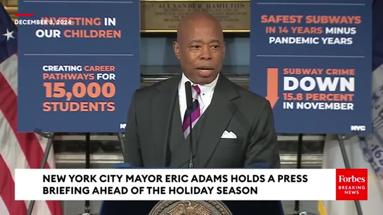 NY Mayor Eric Adam’s says he’s being Politically Targeted not wanting Illegal Aliens