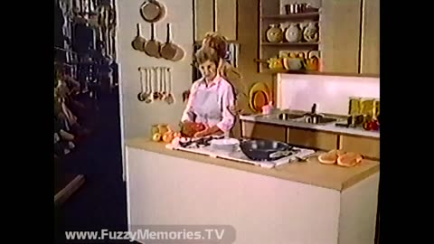 Peggy McCay French accent A1 ad 1986