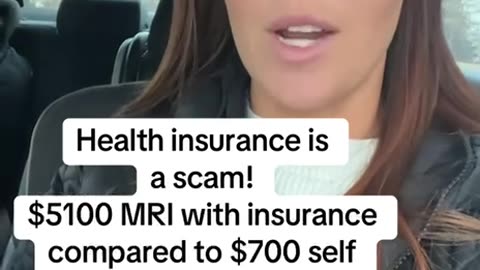 Health insurance is a scam