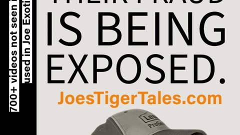 Tiger King Losers Fraud Exposed Free Joe Exotic