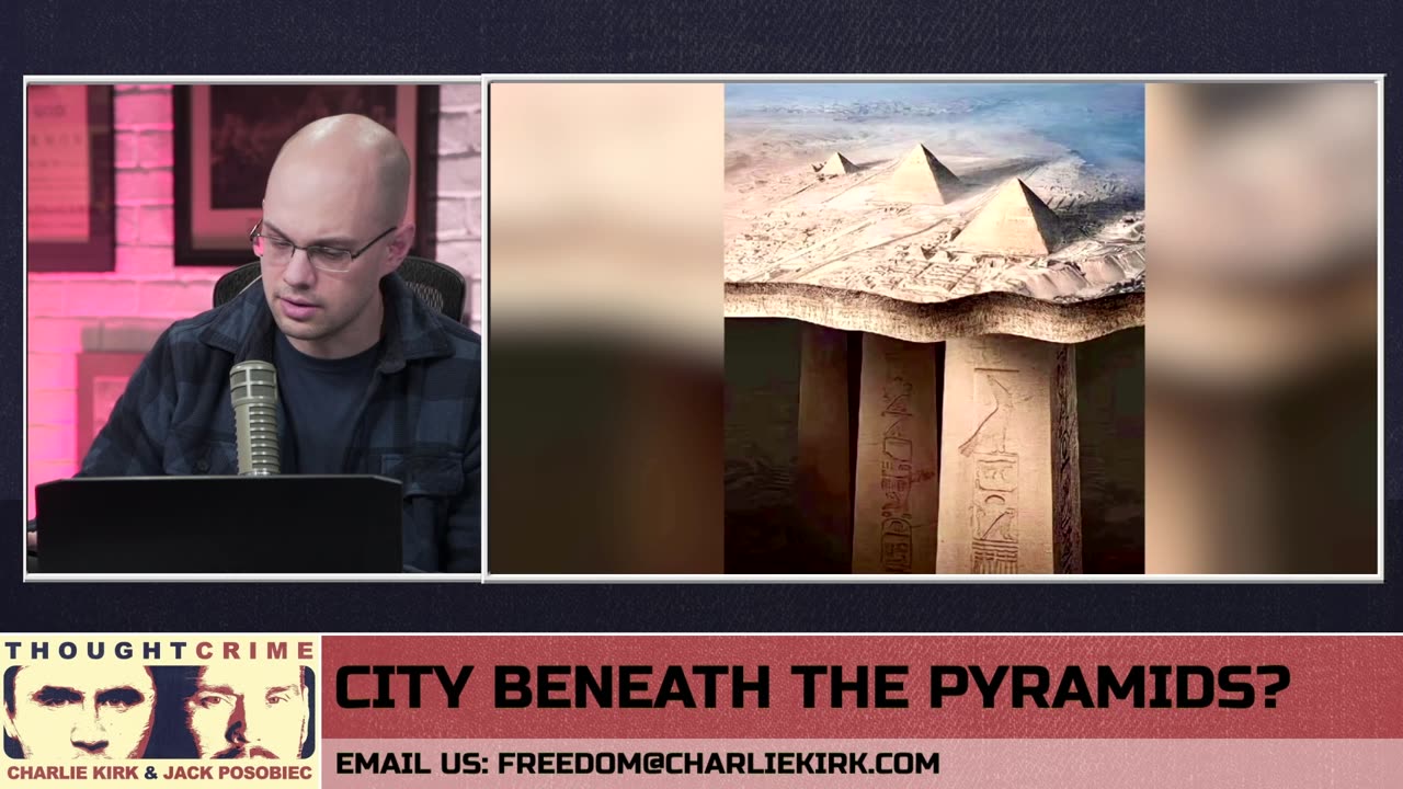 Is There a Secret Underground City Beneath the Pyramids?