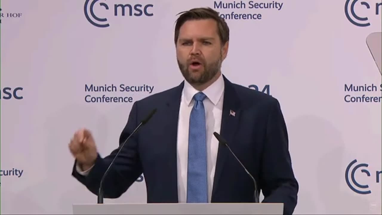 Vice President JD Vance Delivers Remarks at the Munich Security Conference