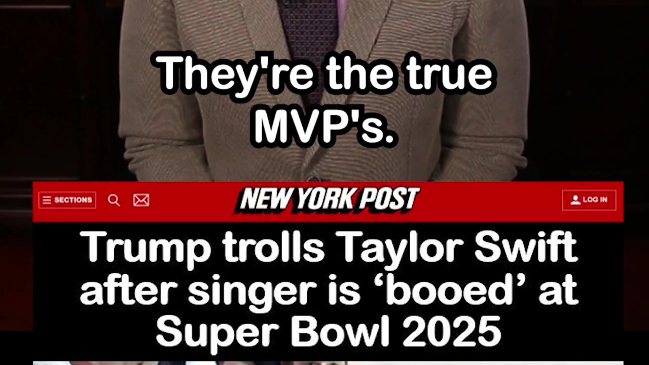 Taylor Swift Booed at Super Bowl, Donald Trump Cheered