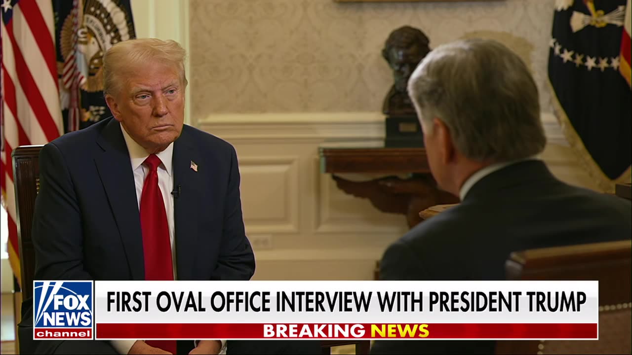 Hannity - Wednesday, January 22 Trump, Interview, Oval Office