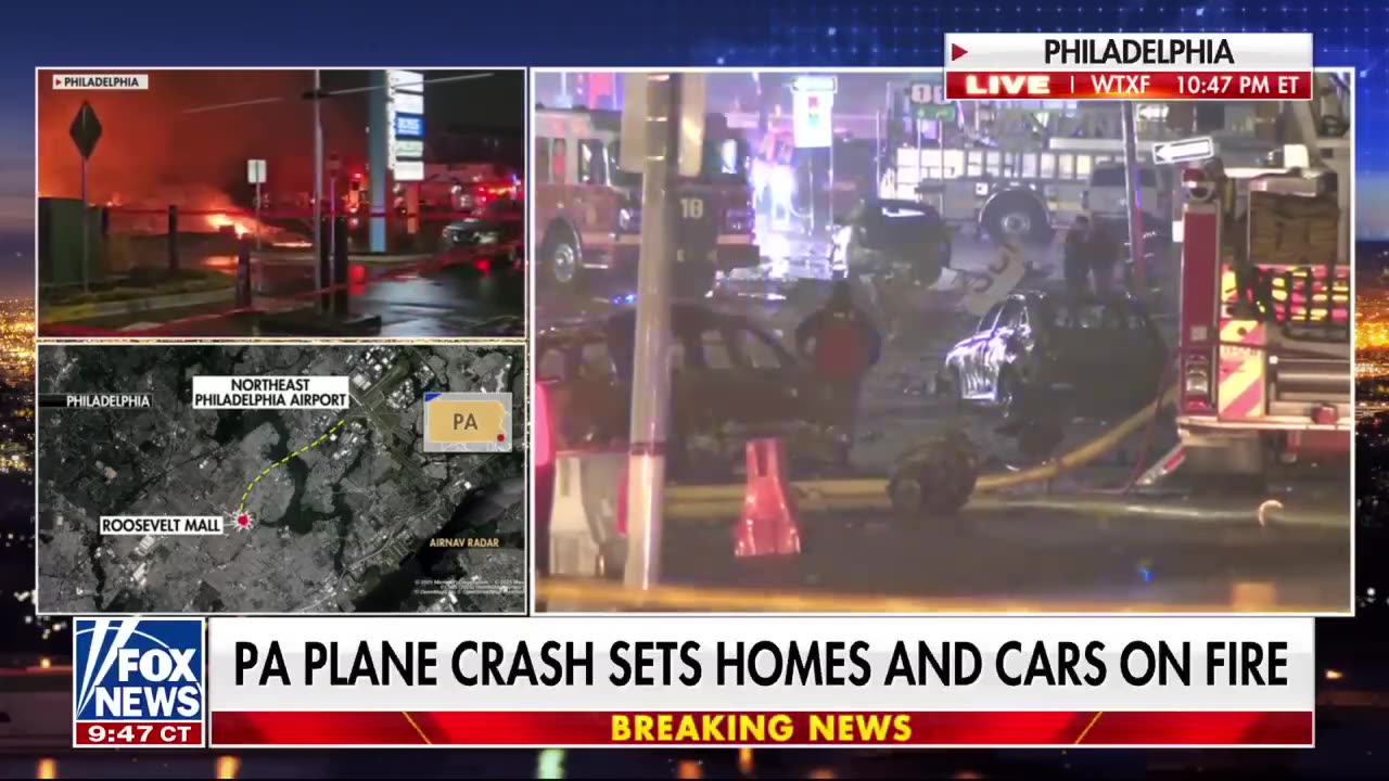 WATCH: Philadelphia plane crash witnesses speak out: A big 'ball of fire'