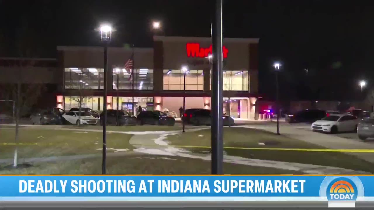 Gunman opens fire in Indiana grocery store, killing 2. BREAKING NEWS