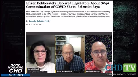 Kevin McKernan Updates Us on the Latest Info on the DNA Contamination in the mRNA "Vaccines"