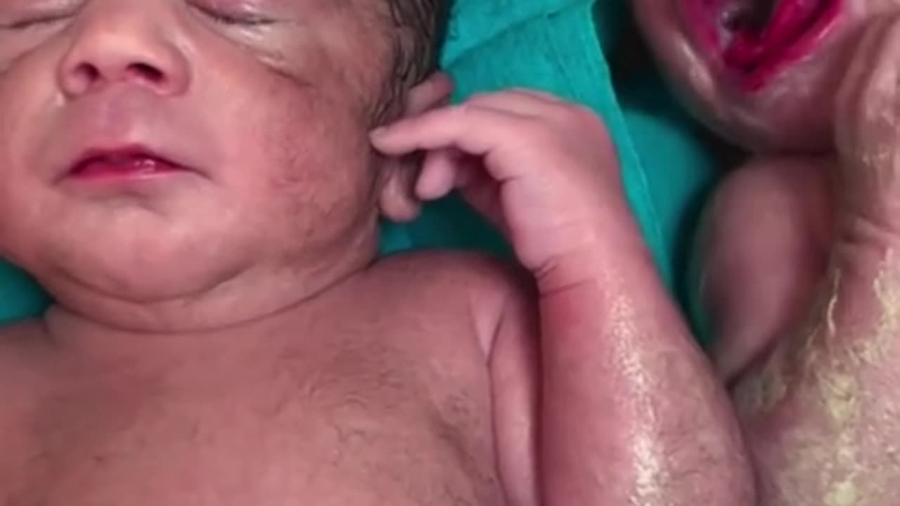 Twins baby born