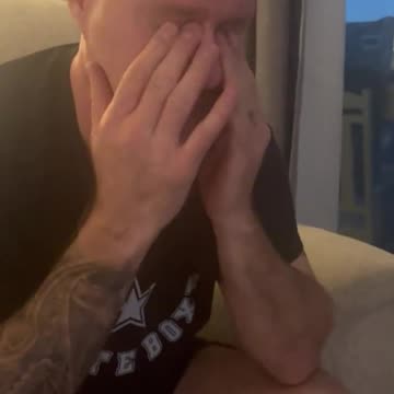 The moment when peaceful January 6th protestor Captain Kuehne learns of his pardon