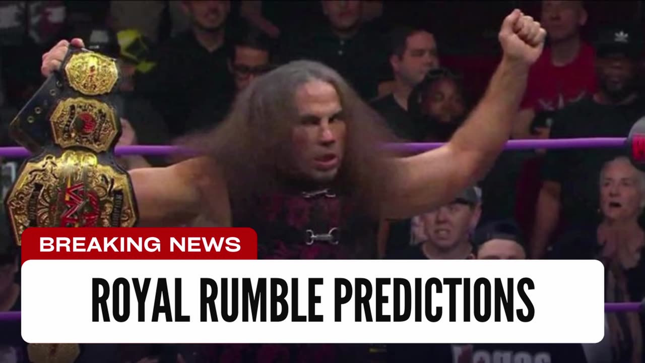 Matt Hardy Reveals Who He Thinks Will Win Royal Rumble