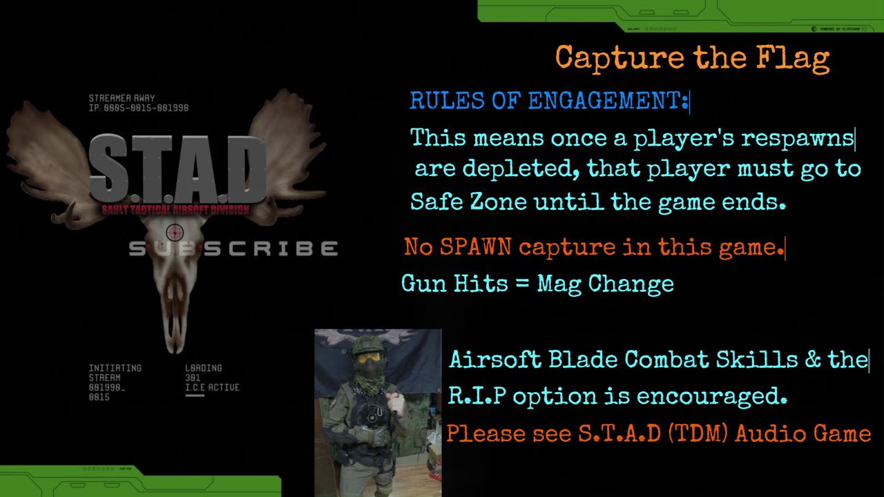 S.T.A.D - CAPTURE THE FLAG (Audio Game Rules)