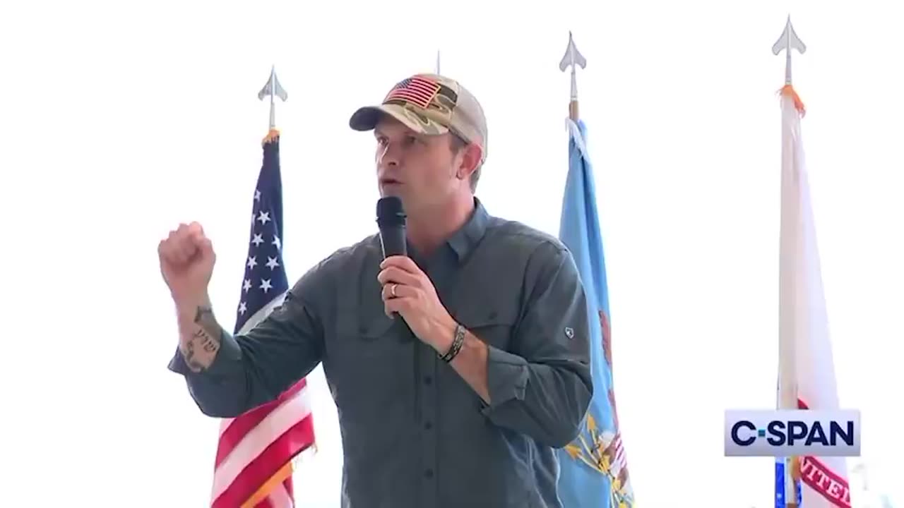PETE HEGSETH DOES A TRUMP IMPRESSION TODAY IN GUAM.